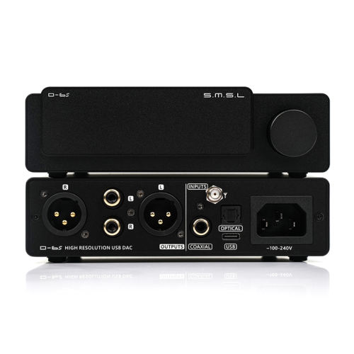 SMSL D-6S MQA Audio DAC ES9039Q2M Bluetooth 5.1 XLR RCA