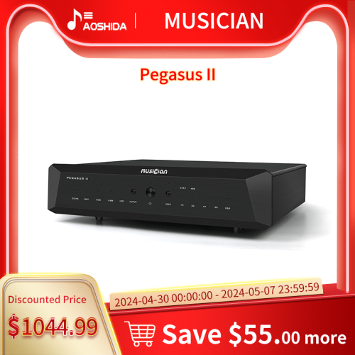 MUSICIAN PEGASUS II  24Bit R2R DAC 6BIT DSD Balanced Resistance DAC Support DSD1024 PCM1536