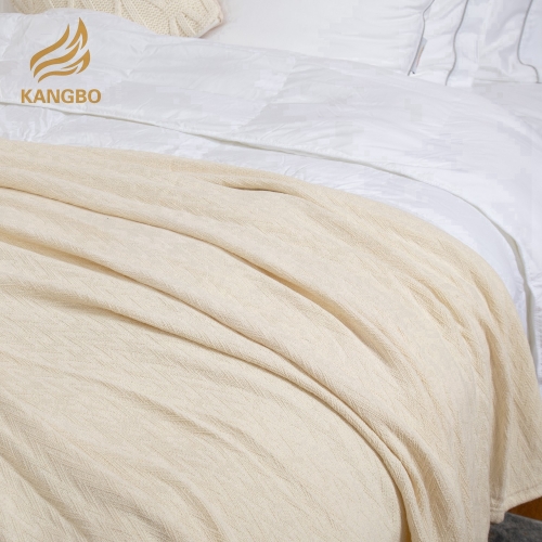 Solid color cotton bed spread bedspread