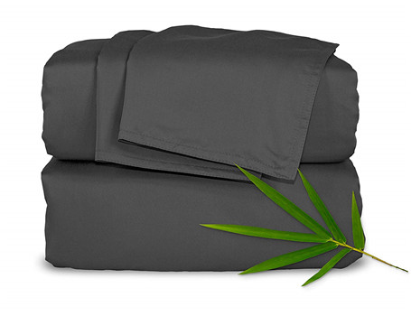 Super soft cool 4pcs 100% bamboo bed sheet set