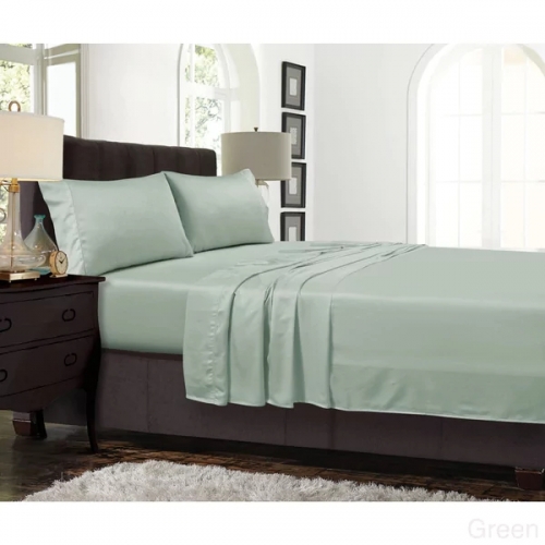 100% Bamboo Bed Sheet Set - Super Soft & Cool, Bamboo Viscose, 4PC Sheets