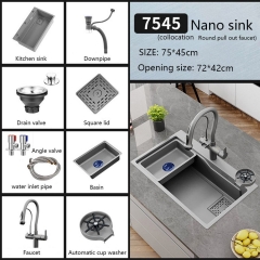New 304 Stainless Steel Kitchen Sink Sets Kitchen Sink Workstation Ledge