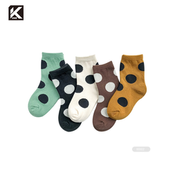 KT1- I0028 stock organic baby socks kids socks for baby girls