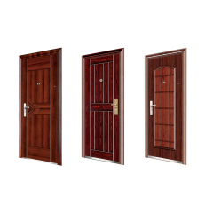 Hot selling iron door entrance steel design metal main door