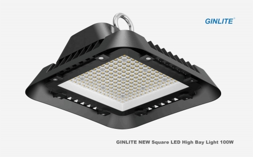 GINLITE NEW Square LED High Bay Lamp Series