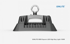 GINLITE NEW Square LED High Bay Lamp Series