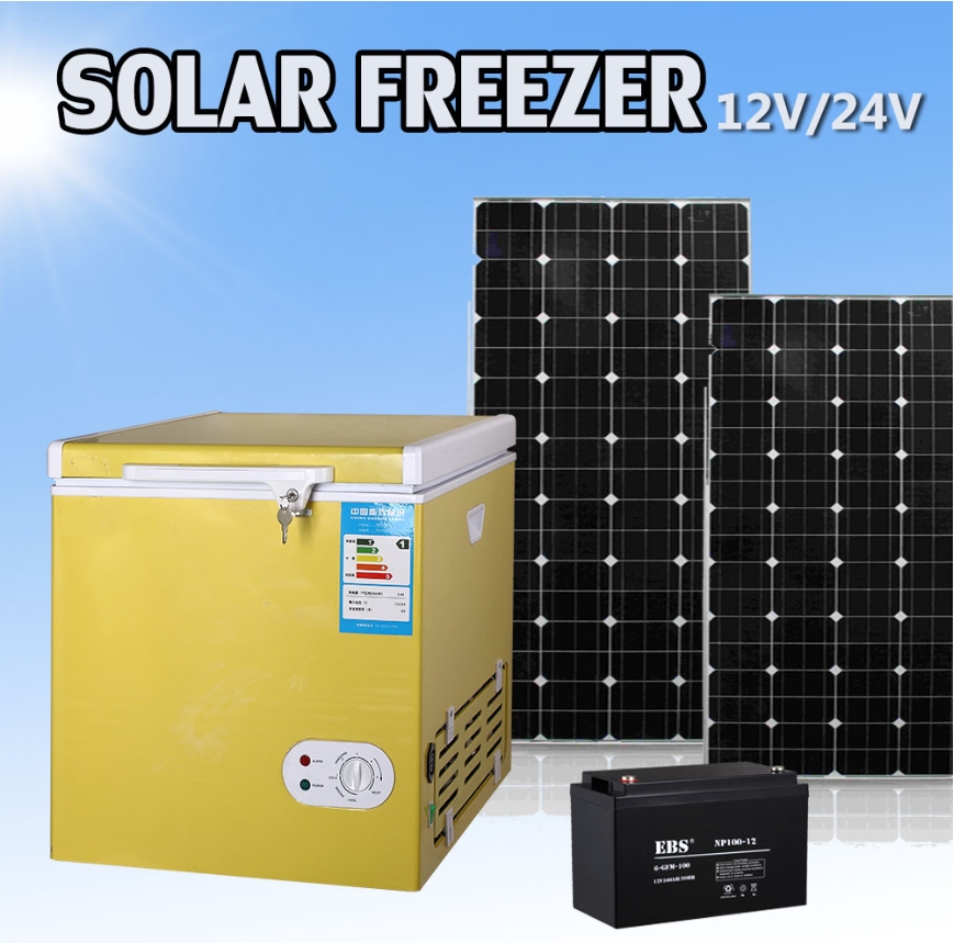 Powershine solar-powered freezer series