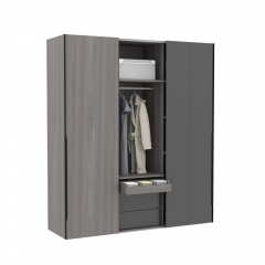 Two Sliding Door Storage Wardrobe Closet