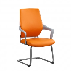Aluminum Alloy Foot Functionality Protecting Waist Office Mesh And Leather Chair