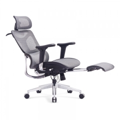 Commercial Furniture Ergonomic Office Mesh Chair Aluminum Modern