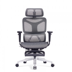 Commercial Furniture Ergonomic Office Mesh Chair Aluminum Modern