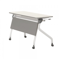 Flip Table And Institution Auxiliary Class Desk Class Combination Mobile Stitching Conference Table