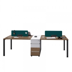Coworking Spaces Office Table Workstation Modular 4 Person