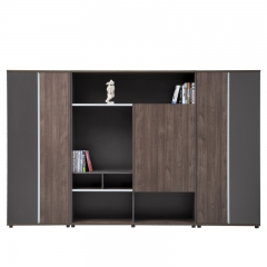 8 Feet Width Filing Cabinet & Bookcase With Open Shelves