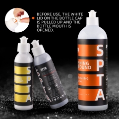 SPTA New Car Care Liquid Auto Detailing Cleaning Compound High Quality Waxing Maintenance