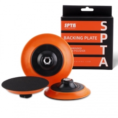 SPTA Rotary Polisher Use Hook&Loop Backing Plate With M14 Thread for Car Detailing