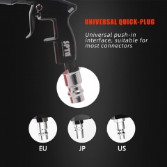 SPTA Air Blow Car Wash Gun Efficient Dry Cleaning Gun High Pressure Tornado Dust Blowing Gun
