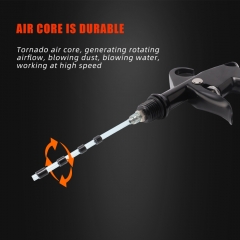 SPTA Air Blow Car Wash Gun Efficient Dry Cleaning Gun High Pressure Tornado Dust Blowing Gun