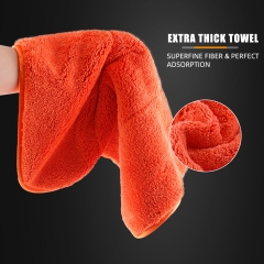 SPTA GSM1200 Multifunctional Cleaning Towel Extra Soft Car Wash Microfiber Towel Car Care Auto Cleaning Drying Cloth