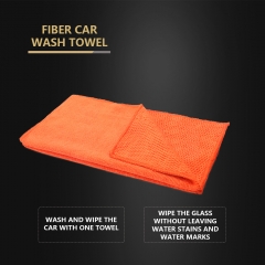 SPTA Microfiber Car Wash Towel With 2 Different Sides Waxing Towel Absorbent Car Care Cloth For Waxting Remove