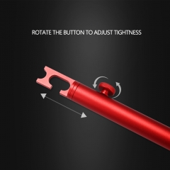 SPTA Aluminium Car Polishing Detail Support Rod Scalable Rod for Car Detailing