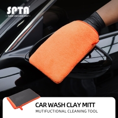 SPTA Clay Bar Mitt Clay Bar Wash Mitt Clay Eraser Mitt For Car Detailing Auto Detailing Clay Bar Glove