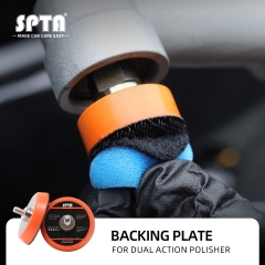 SPTA 1/2/3 Inch M6 Thread DA Sanding Pad Sander Hook & Loop Backing Plated Power Tools Accessories