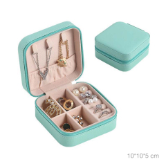 Small Portable Cute Travel Jewelry Case / Boîte de stockage de bijoux