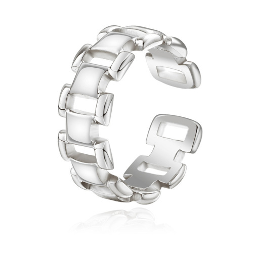 Interesting watchband STAINLESS STEEL OPEN RINGS / Bague fun en acier inoxydable