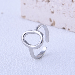PVD Coating Polishing Stainless Steel  Hollow Opening Ring