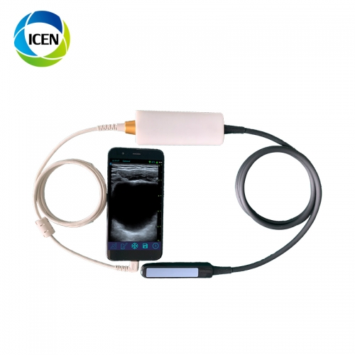INUL8-4T Pet Ultrasound Machine Animal USB Linear Probe Android Veterinary Rectal Ultrasound Probe