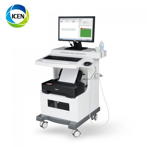 IN-BA5 Hospital Use Portable Trolley Ultrasound Bone Densitometer With Computer And Printer