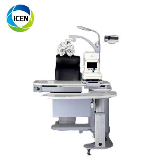 IN-V980G Muiti-Functional Optometry Combined Table And Chair Ophthalmic Unit price