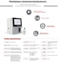 DH36 Medical Supplies Open Reagent System Dymind Dh36 Hematology Analyzer Price 3 Part Hematology Analyser