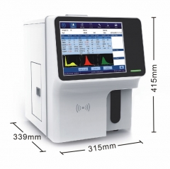 IN-Bh-40p Urit High Grade 3-part Diff Analyzer Blood Cell Counter With 22 Parameters Urit Bh-40p Hematology