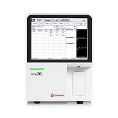 DH26 Original Dymind Dh26 Hematology Analyzer 10.4 Inches Touch Screen Blood Test Analyzer 3 Part Cbc Blood Test Machine Dymind Dh26