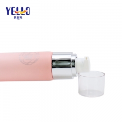 Custom Plastic Airless Pump Soft Squeeze Tube For Foundation 40ml