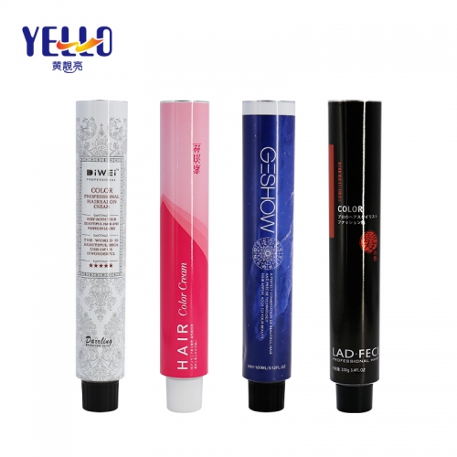 Factory Empty Hair Color Salon Cream Toothpaste Pure Aluminum Tube