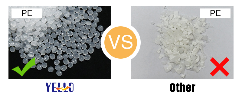 The Material Comparing Between Yello And Other Supplier