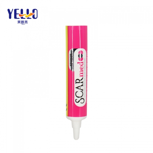 Fancy Small Size Eye Cream Cosmetic Squeeze Tubes With Nozzle Cap
