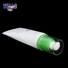 Empty White Plastic Soft Squeeze Airless Pump Tube For Foundation Or Sunscreen