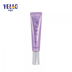 Skincare Packaging 20ml Eye Cream Laminated Tube With Special Silver Cap