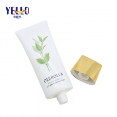 250ml Refillable Lotion Shampoo Tube Packaging With Gold Screw Cap
