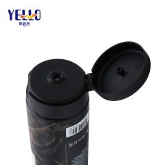 Wholesale Empty Black Plastic Squeeze Tube For Shower Gel
