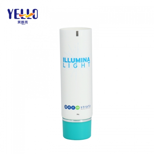 Portable 30ml 50ml Squeeze Hand Cream Tube Container With Screw Cap