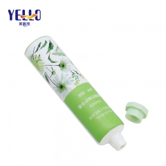 Fancy Laminated Natural Hand Cream Cosmetic Tubes With Octagonal Caps