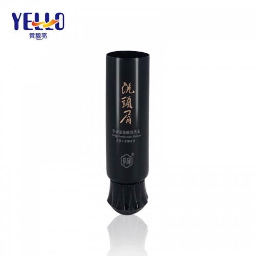 Black Empty Cosmetic Packaging Plastic Shampoo Tube 50g Wholesale
