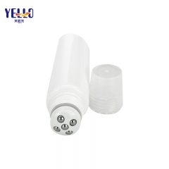 Plastic Empty Massage Cosmetic Containers Tube With Five Roller Balls