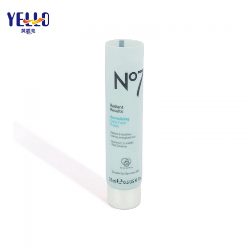 15g 20g Blue Small Cosmetic Tube Packaging With Customized Logo