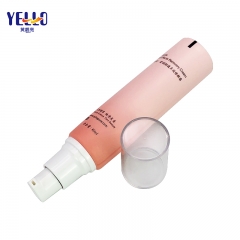 Pink Airless Cosmetic Soft Tubes 30ml 50ml For Foundation Or Cream